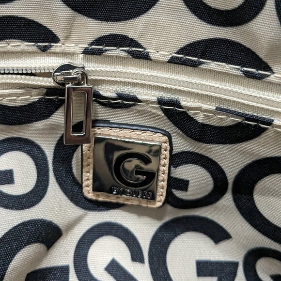 GUESS Factory Women's  Satchel Crossbody Bag Beige - Picture 8 of 12